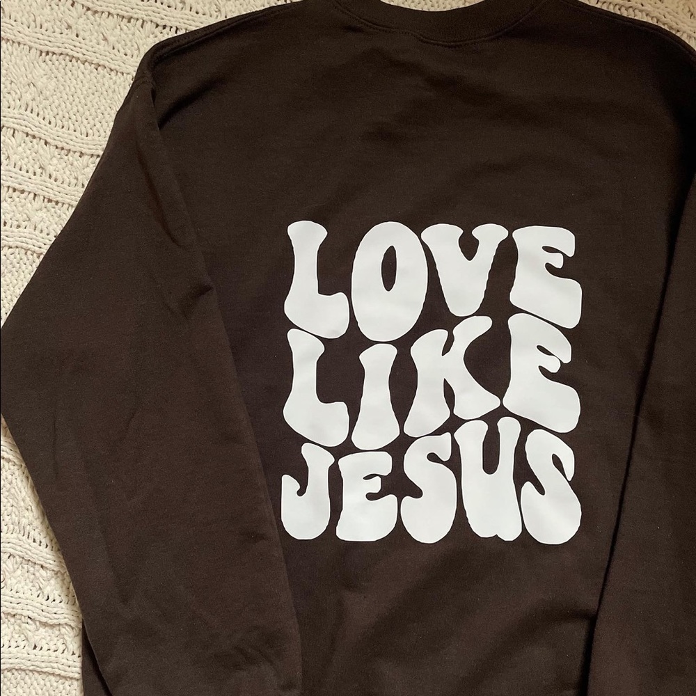 Like like Jesus crewneck